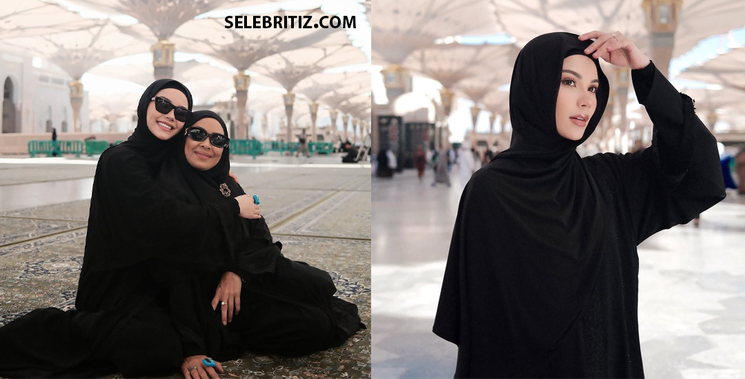 Alyssa Daguise Umrah Bareng Ibu