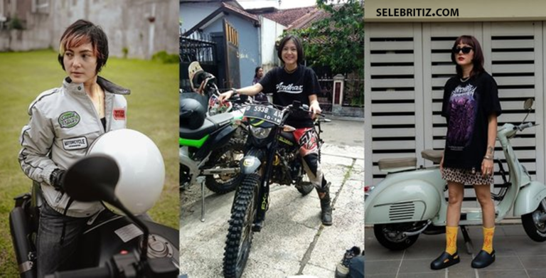 40 Tahun Punya Anak 1, Poppy Sovia Masih Baddas Motoran