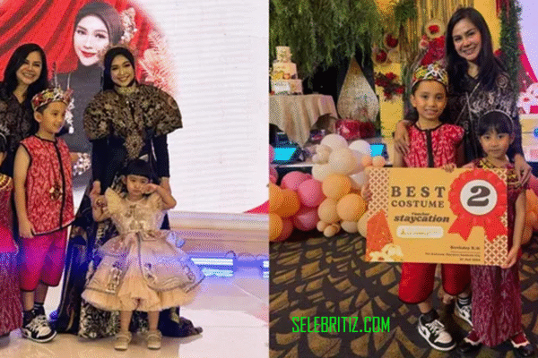 Anak-anak Rachel Vennya Hadiri Pesta Ultah Ria Ricis dan Moana Anak-anak Rachel